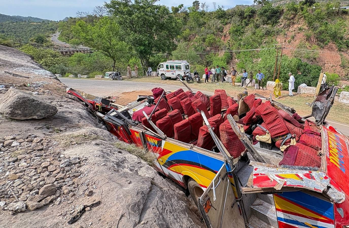 21 Killed, 50 Injured as Overloaded Bus Plunges Down Hill in Jammu and Kashmir
