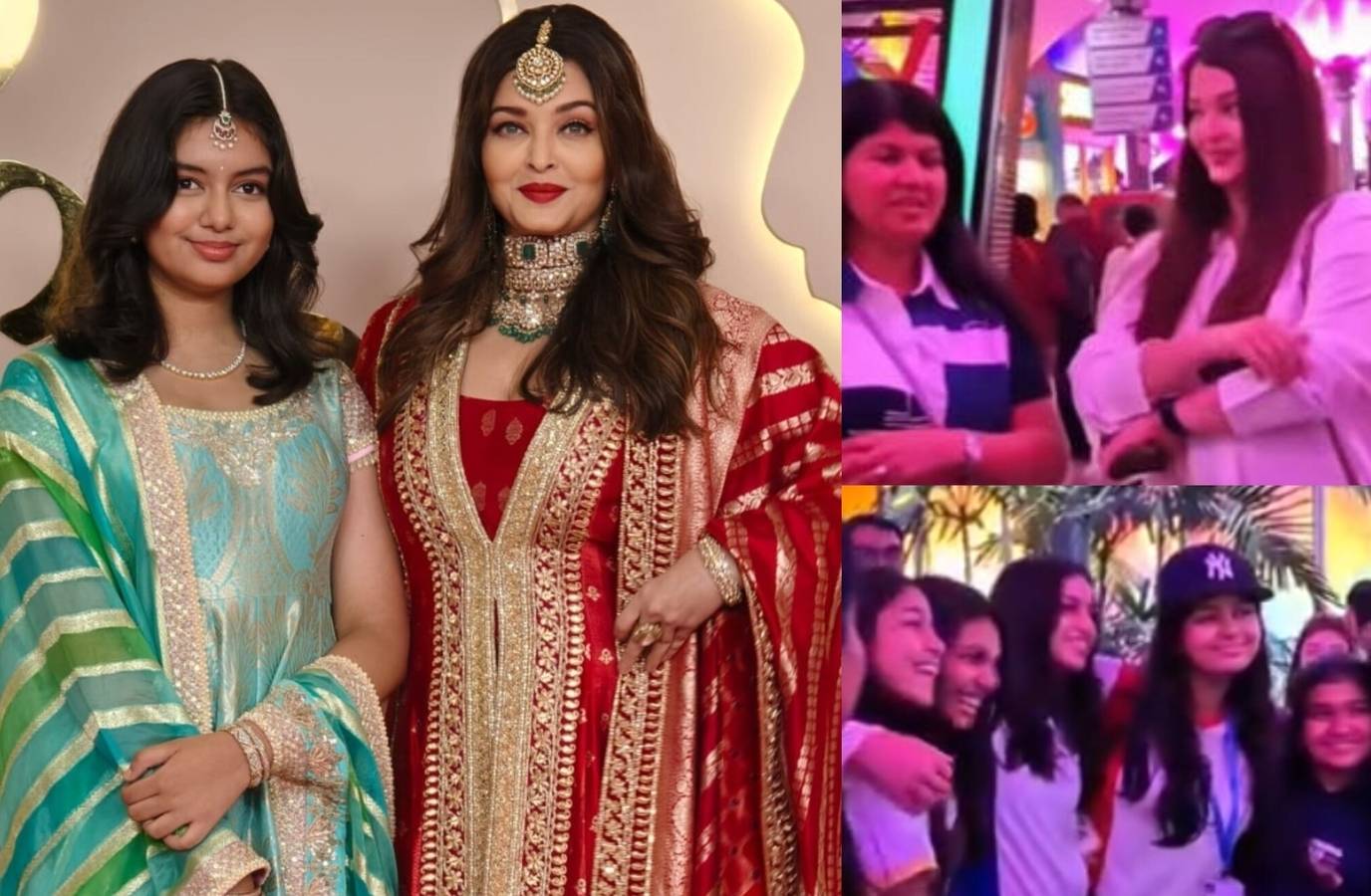 Aishwarya Rai Captures Heartwarming Reunion with Daughter at Airport