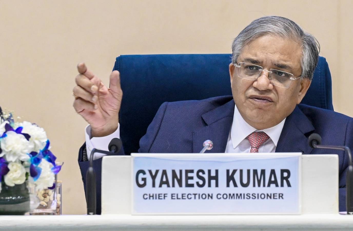 Opposition Seeks CEC Gyanesh Kumar's Removal Over 'Proved Misbehaviour'