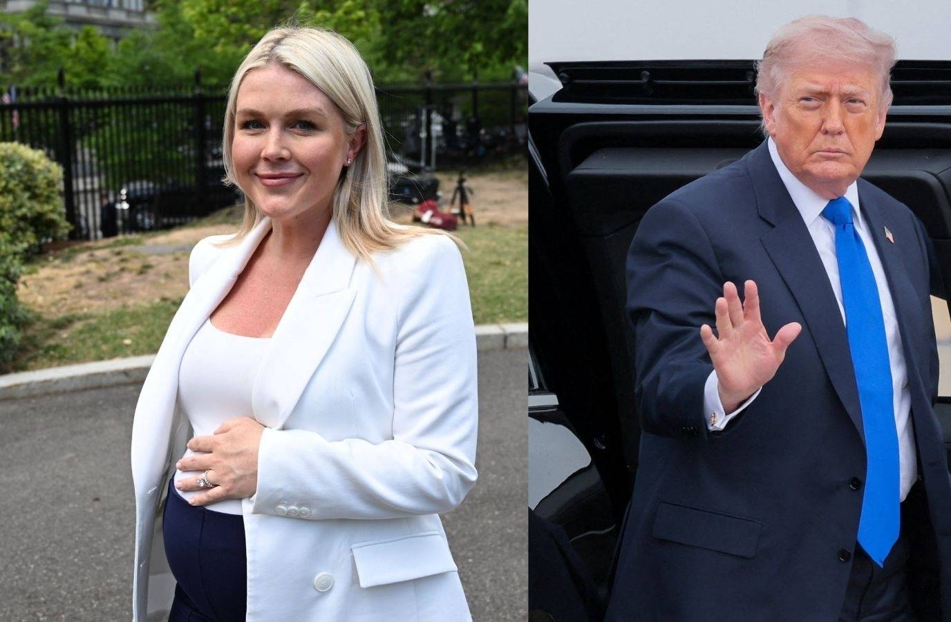 Trump May Replace Karoline Leavitt as White House Press Secretary During Maternity Leave