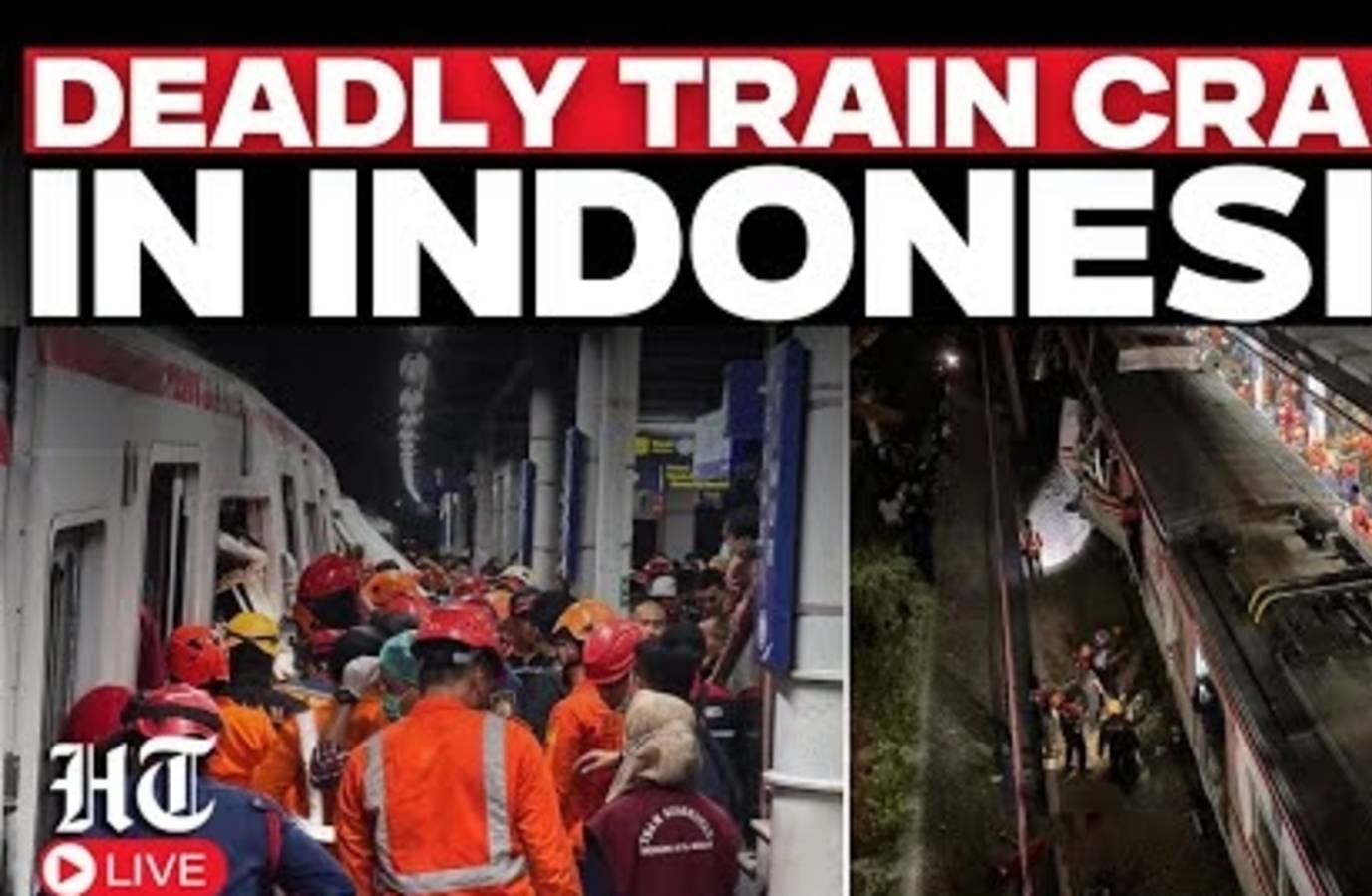 Indonesia Train Crash Claims 2 Lives Near Jakarta
