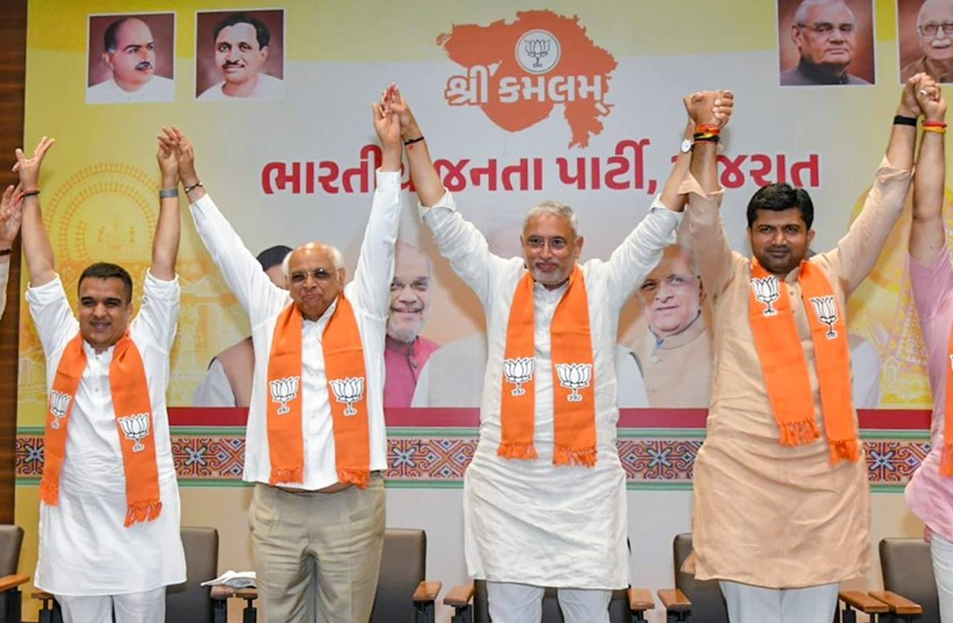 BJP Sweeps Gujarat Civic Polls, Wins Over 6,400 Seats