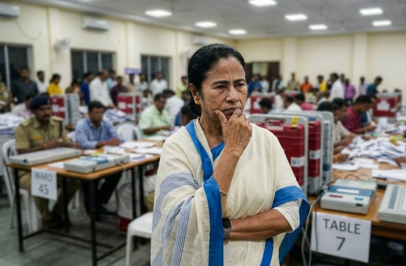 Mamata Banerjee Faces Triple Blow Ahead of Bengal Election Results