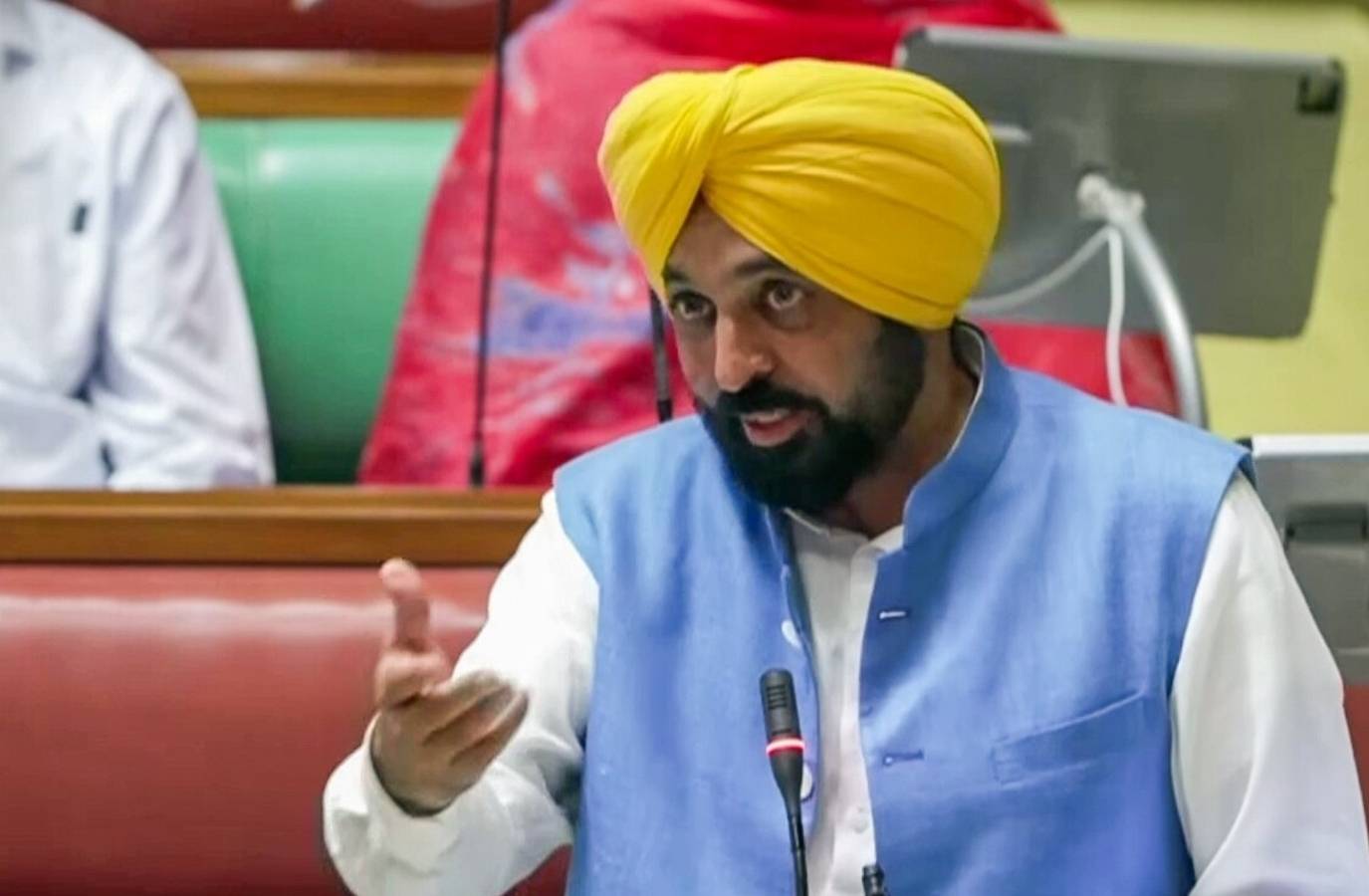 Punjab CM Bhagwant Mann Survives Trust Vote Amidst Opposition Drama