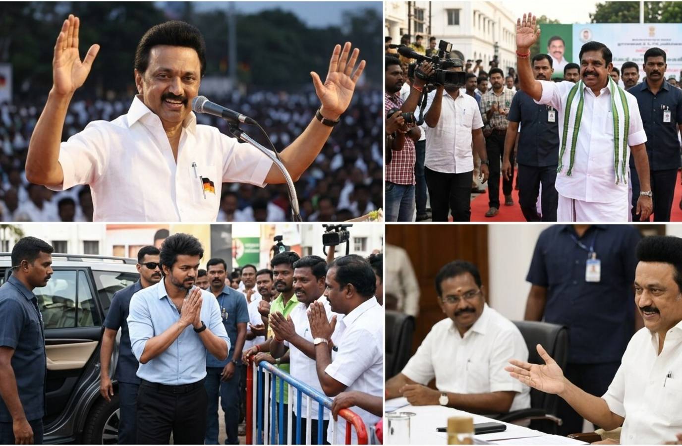 Tamil Nadu Election Results: DMK, AIADMK in Close Contest