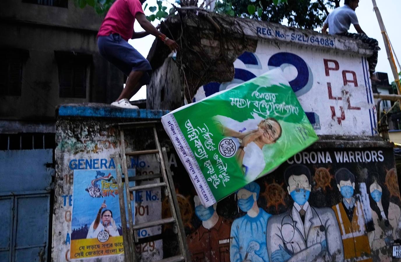 West Bengal Offices Vandalised Amid BJP Landslide Victory