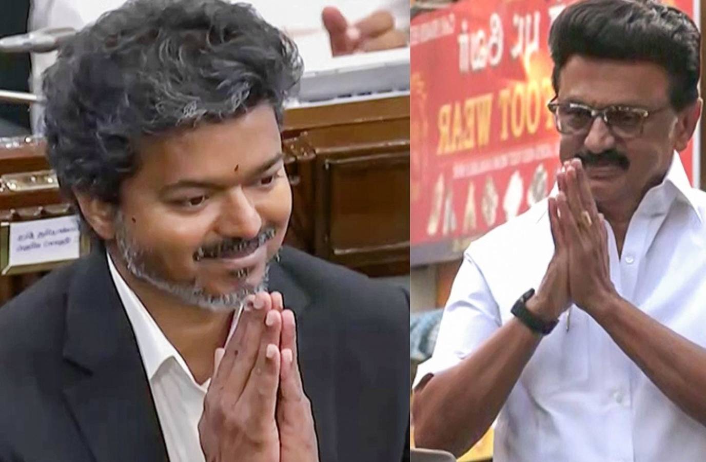 Tamil Nadu CM Vijay's Courtesy Call to DMK Chief MK Stalin