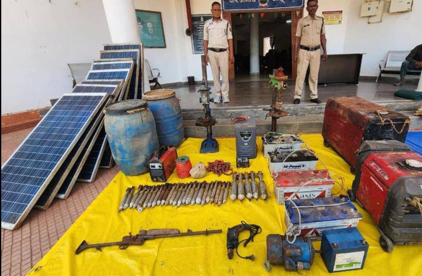 Chhattisgarh Forces Uncover Maoist Bunker, Recover Explosives and Arms