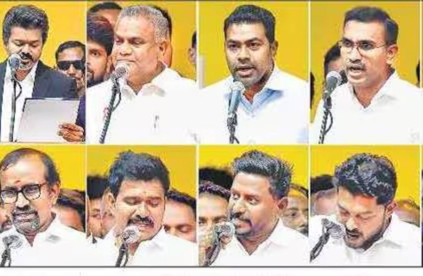 Meet the Diverse Cabinet of Team Vijay: A Mix of Youth and Experience