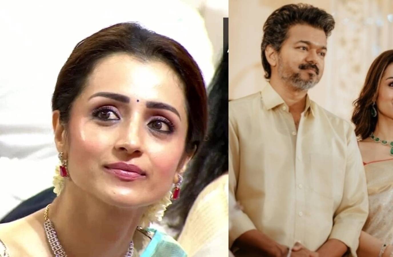 Trisha Krishnan Beams with Joy at Vijay's Tamil Nadu Chief Minister Swearing-in