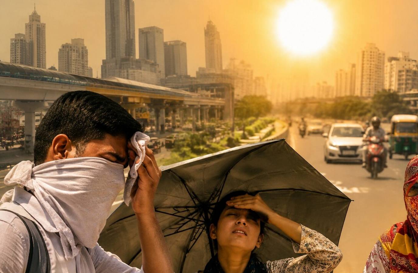 India Braces for Scorching Heatwave: Orange Alert Issued for Delhi-NCR