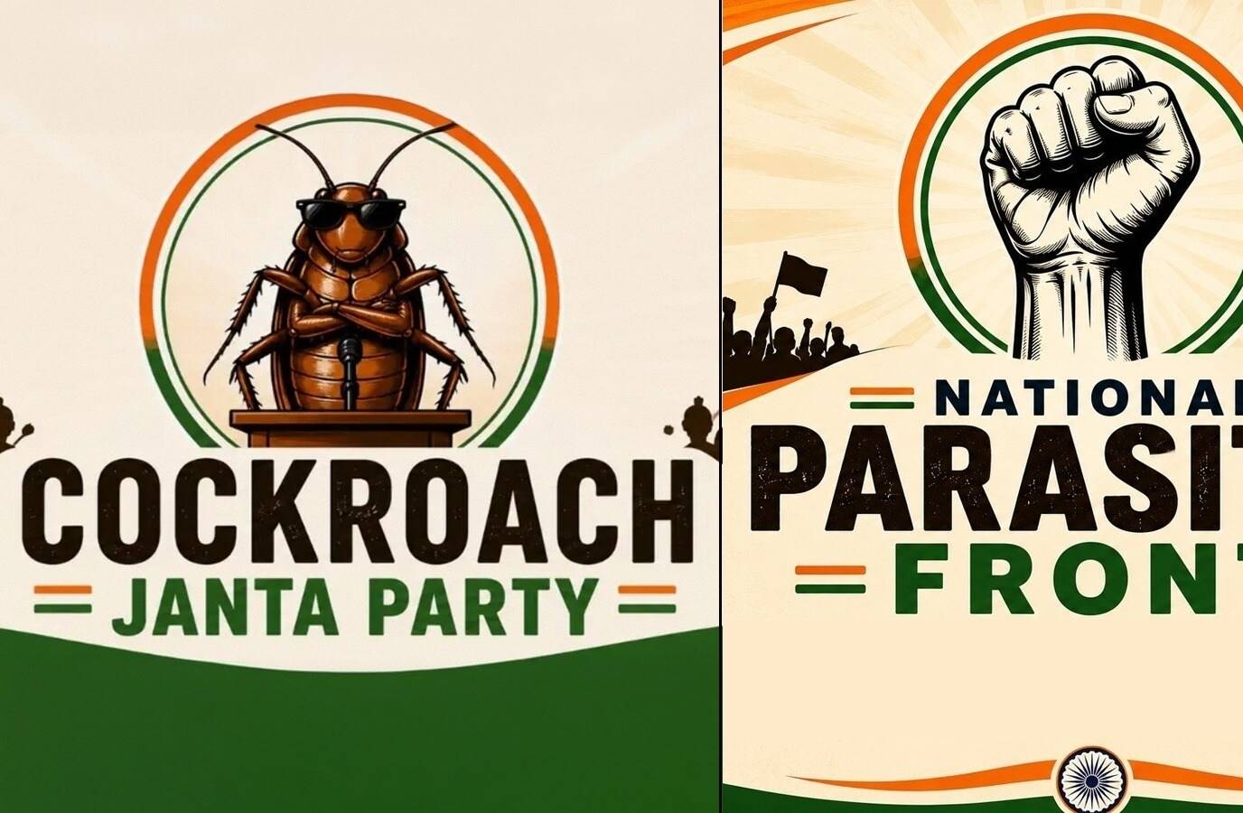 India's Meme-Politics Era: Cockroach Janta Party and National Parasitic Front