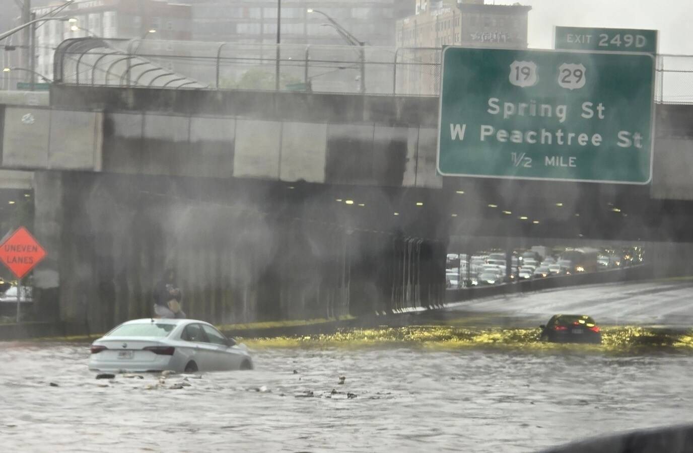 Atlanta Under Siege: Flash Floods Bring Chaos to City Streets