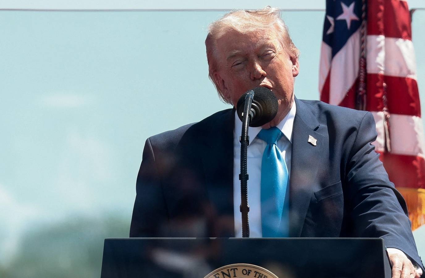 Trump's Speech Slur Sparks Health Concerns Amid 90F Heatwave
