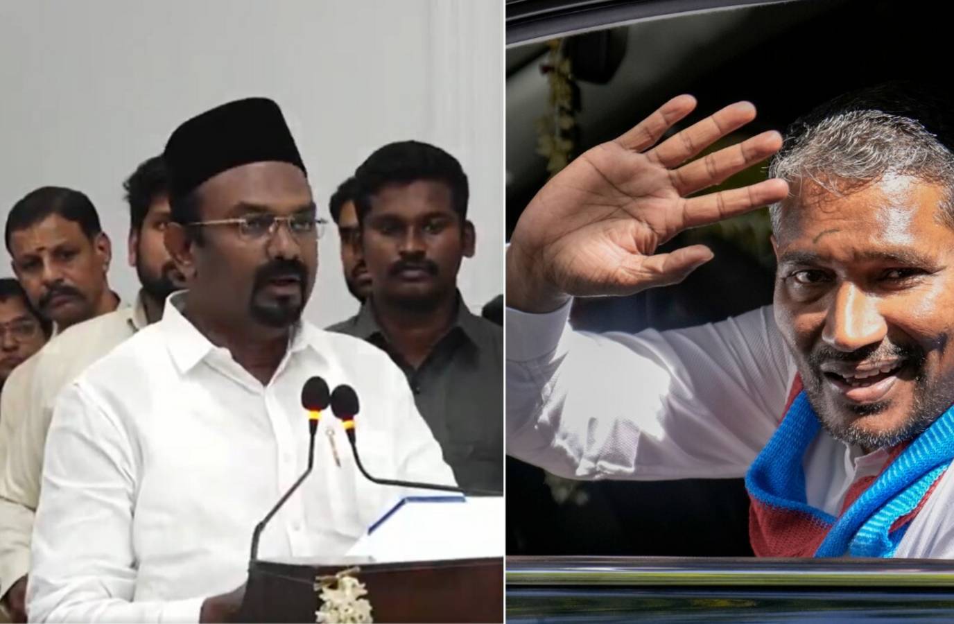 Tamil Nadu CM Vijay Expands Cabinet, IUML and VCK Lawmakers Sworn In