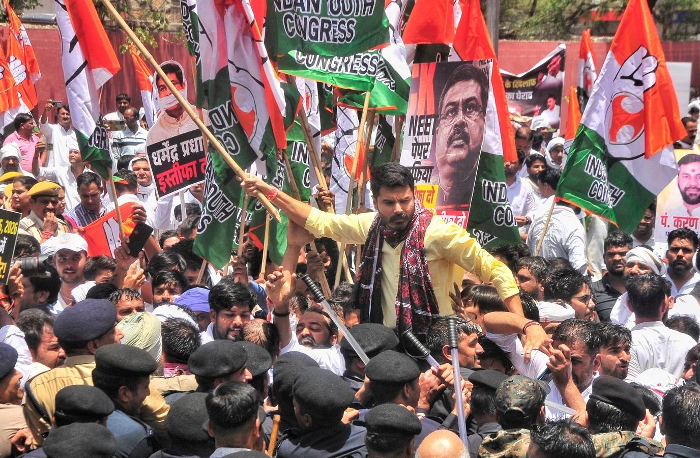 Congress Demands NTA Dissolution, Minister's Resignation Over NEET Paper Leak Irregularities