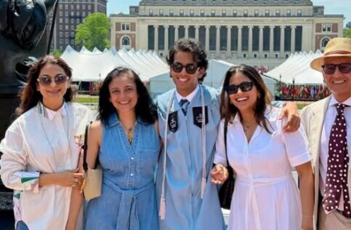 Juhi Chawla's Son Arjun Graduates from Columbia, Joins Elite Phi Beta Kappa