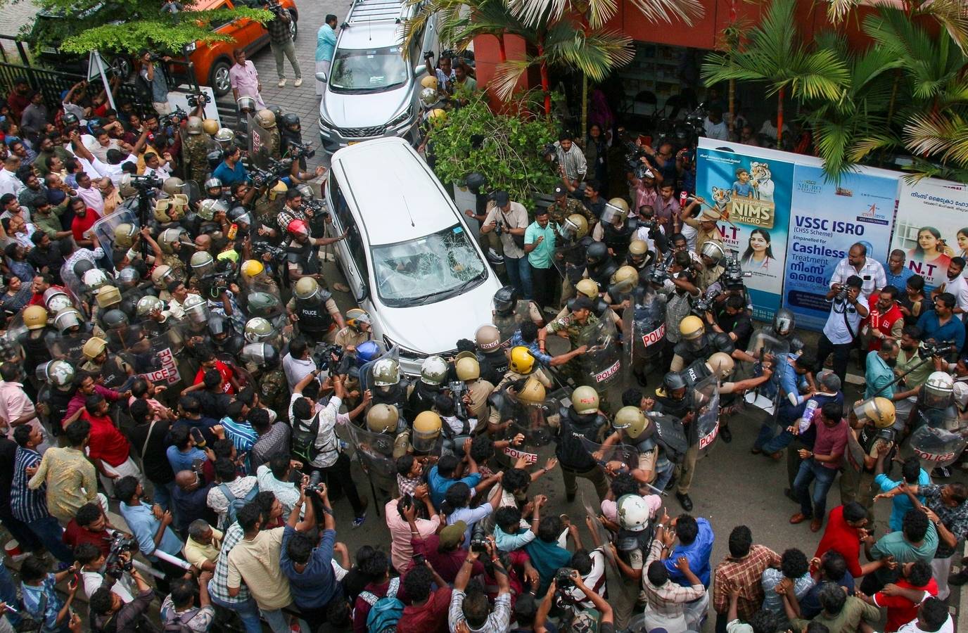ED Raids Kerala CM Pinarayi Vijayan's Homes Amid Protests