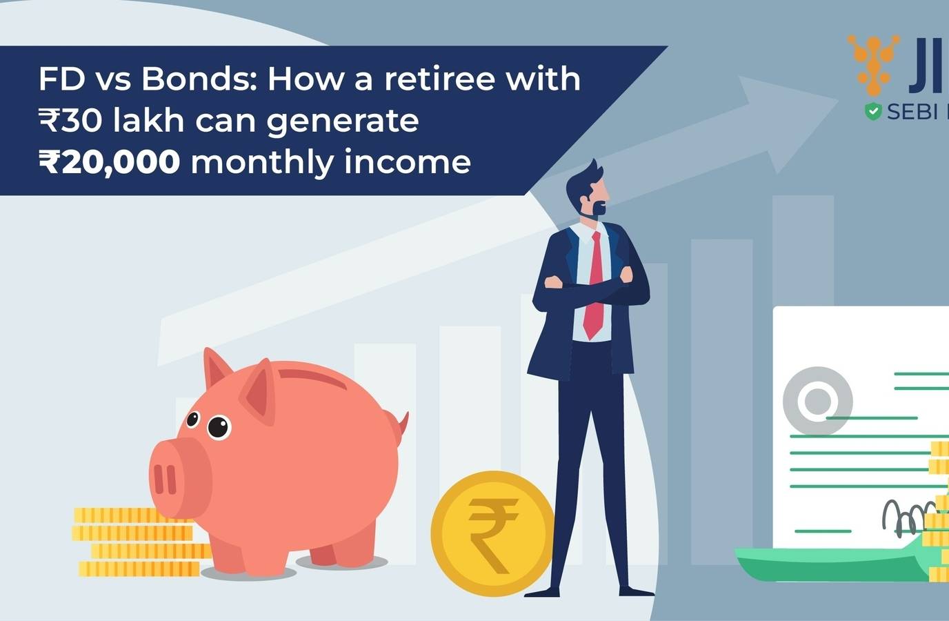 Retirees, Don't Rely on FDs Alone: How Bonds Can Help Generate ₹20,000 Monthly Income