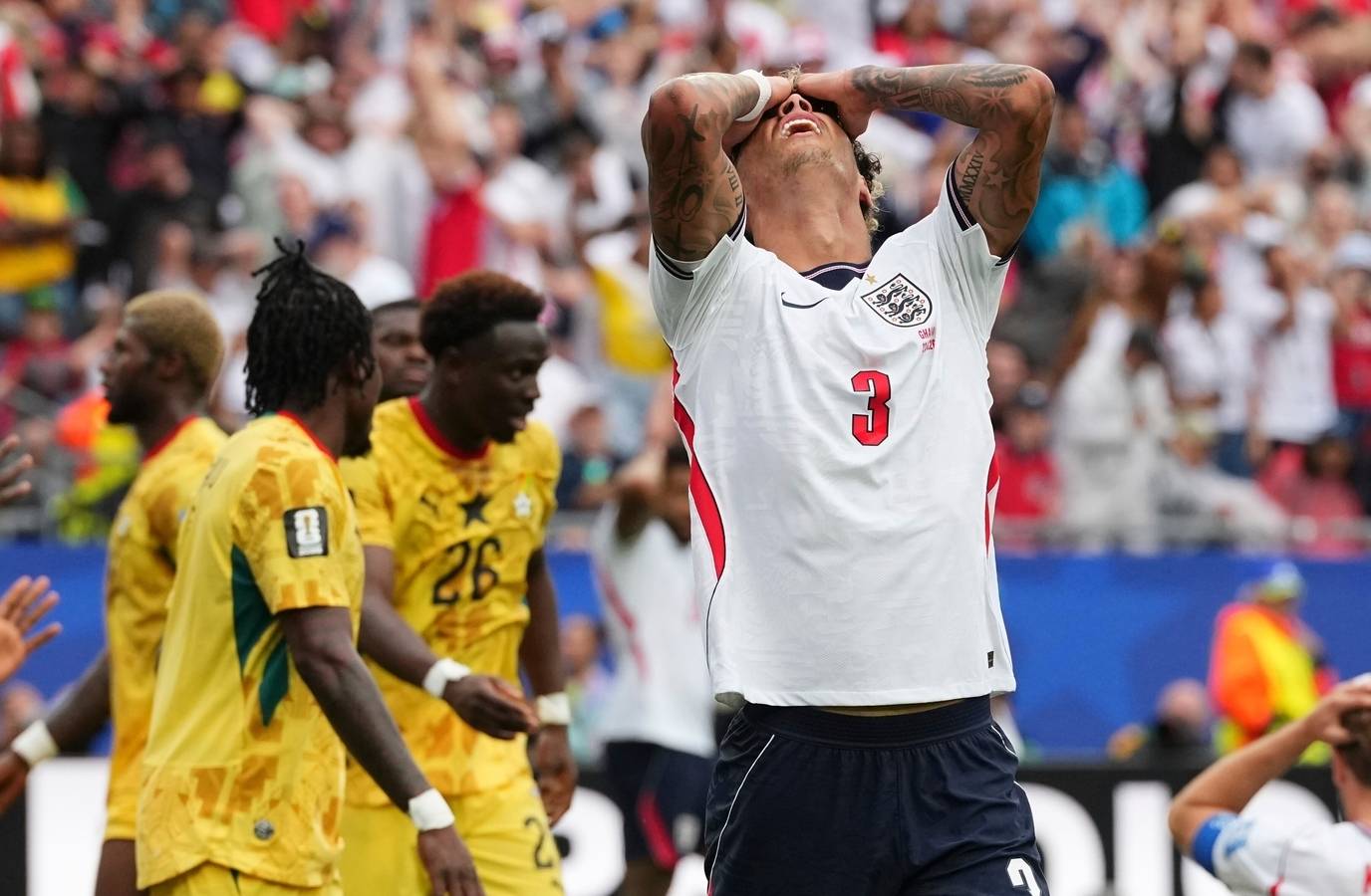 England's Knockout Hopes Hang in Balance After Goalless Draw Against Ghana
