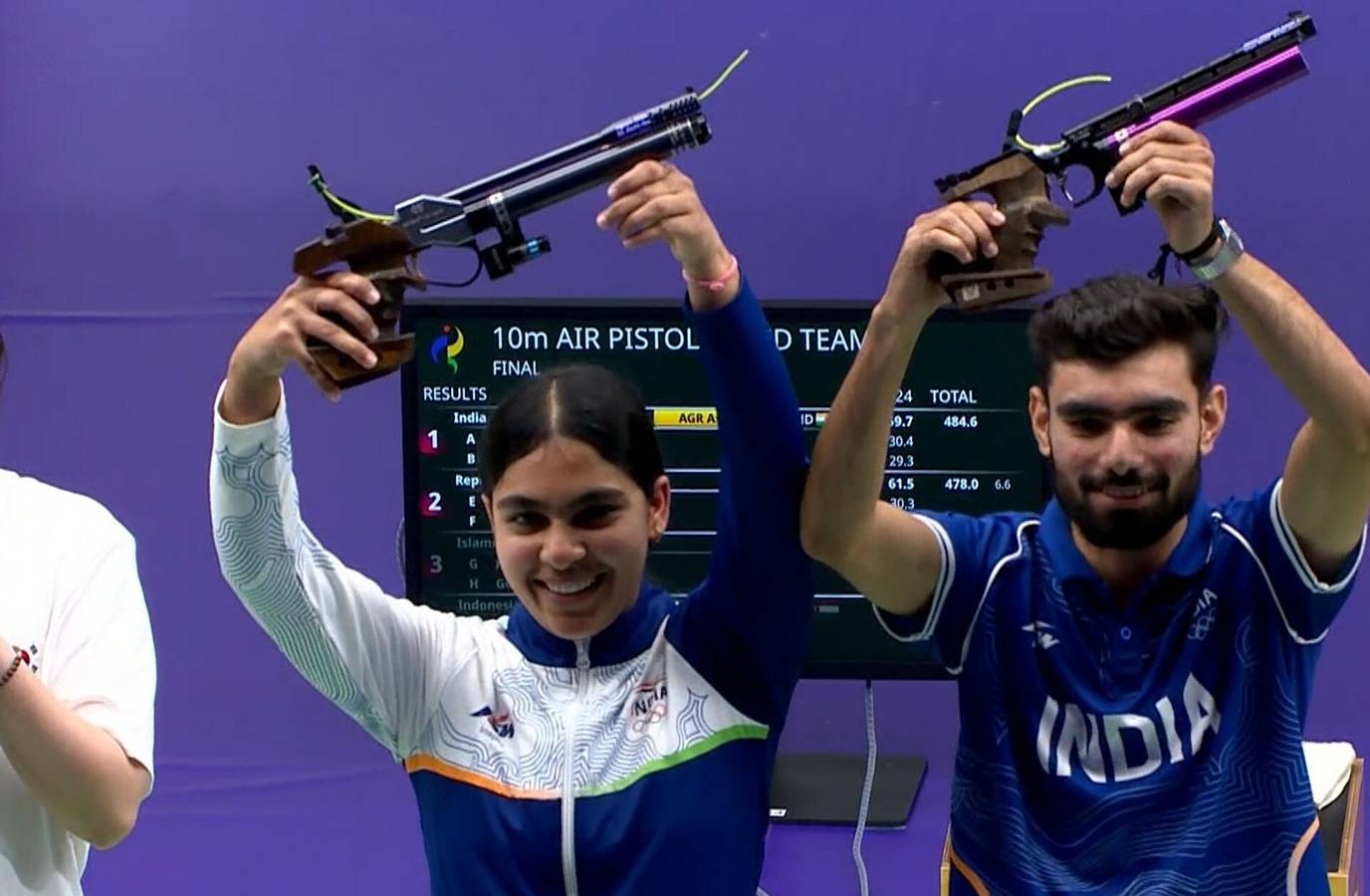 Asian Games: Dominant Suruchi-Kamaljeet win mixed team gold | Hindustan Times